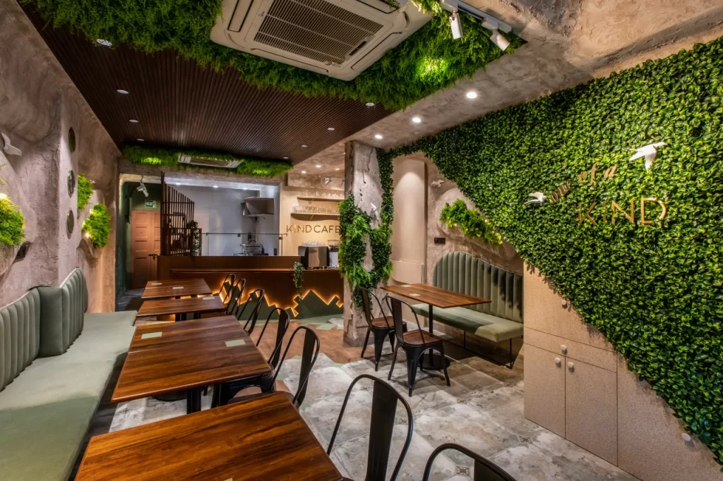 Cafe Space Interior Design Services in Delhi